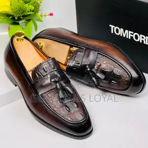 Tom Ford Ring My Bell Mens Brown Leather Shoe