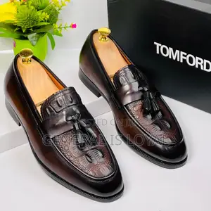 Tom Ford Ring My Bell Mens Brown Leather Shoe