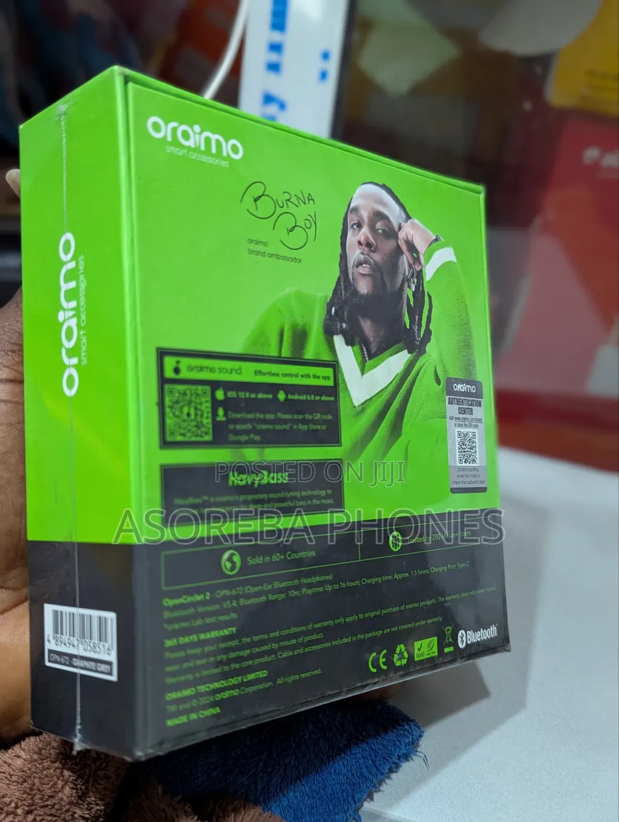 Oraimo Open Circlet 2 Wireless Headphone