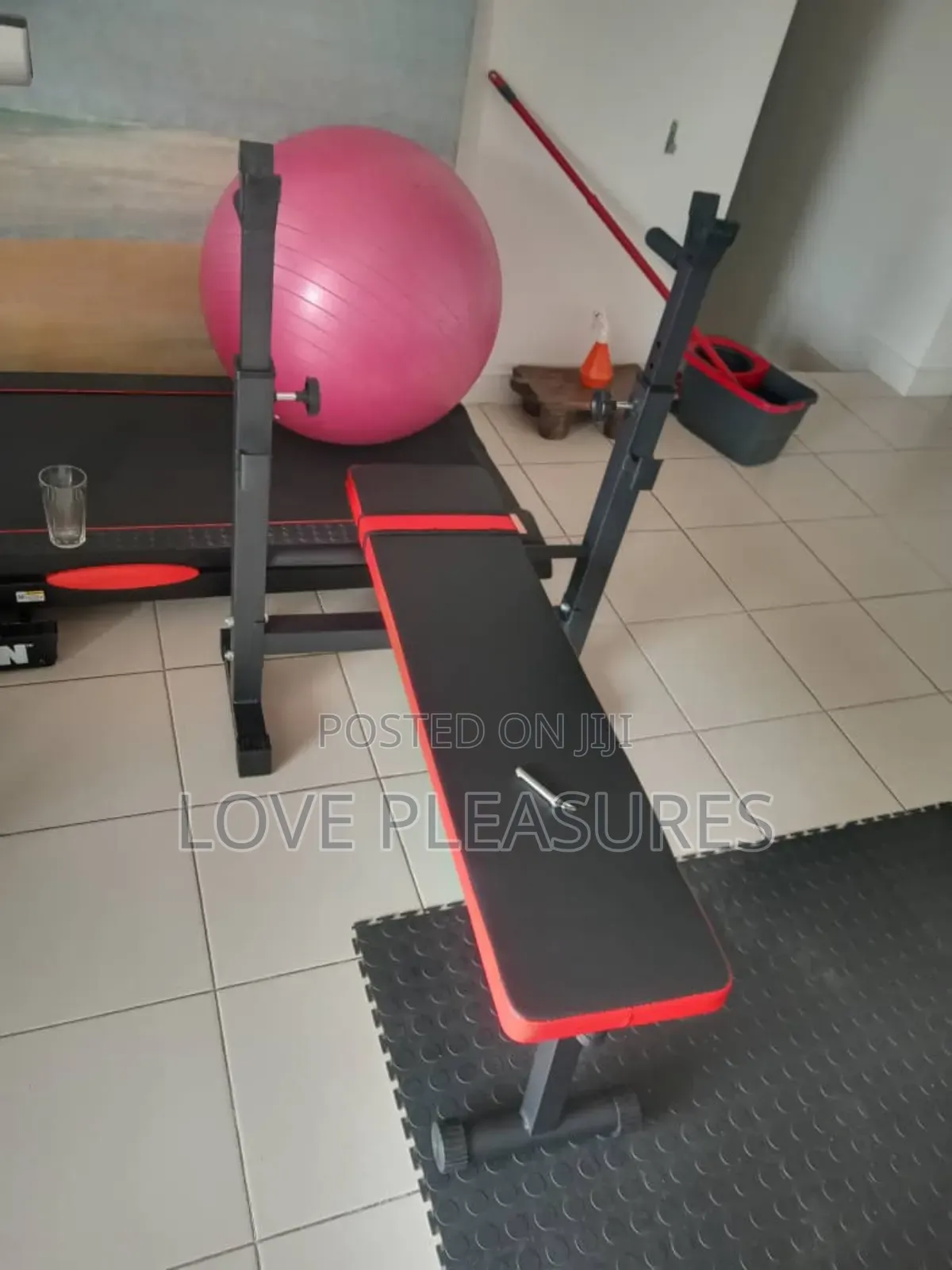 Foldable and Adjustable Gym Bench
