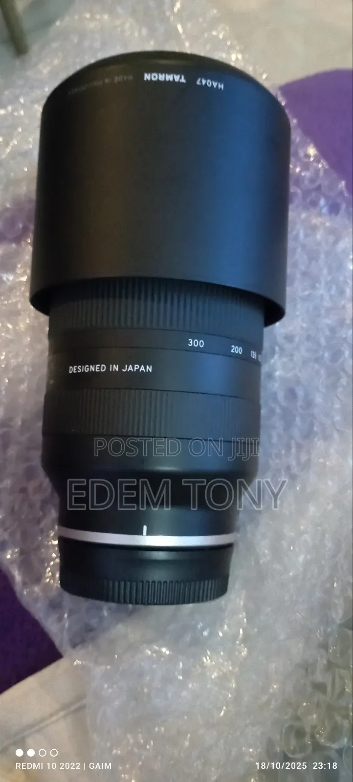 Tamron 70-300mm F/4.5-6.3 Di | RXD Lens for Sony E