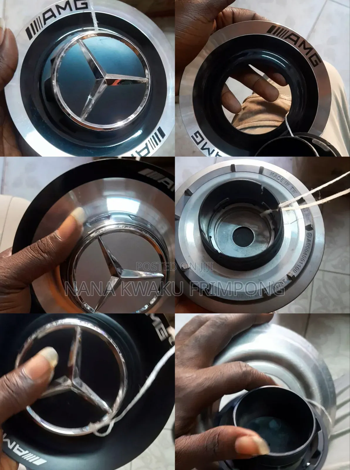 Mercedes-benz Amg Hubcap Tread Lock Type Available