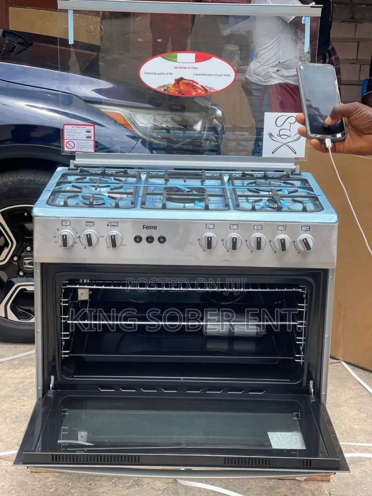 Ferre Cooker All Gas ( 5burner) 5,400