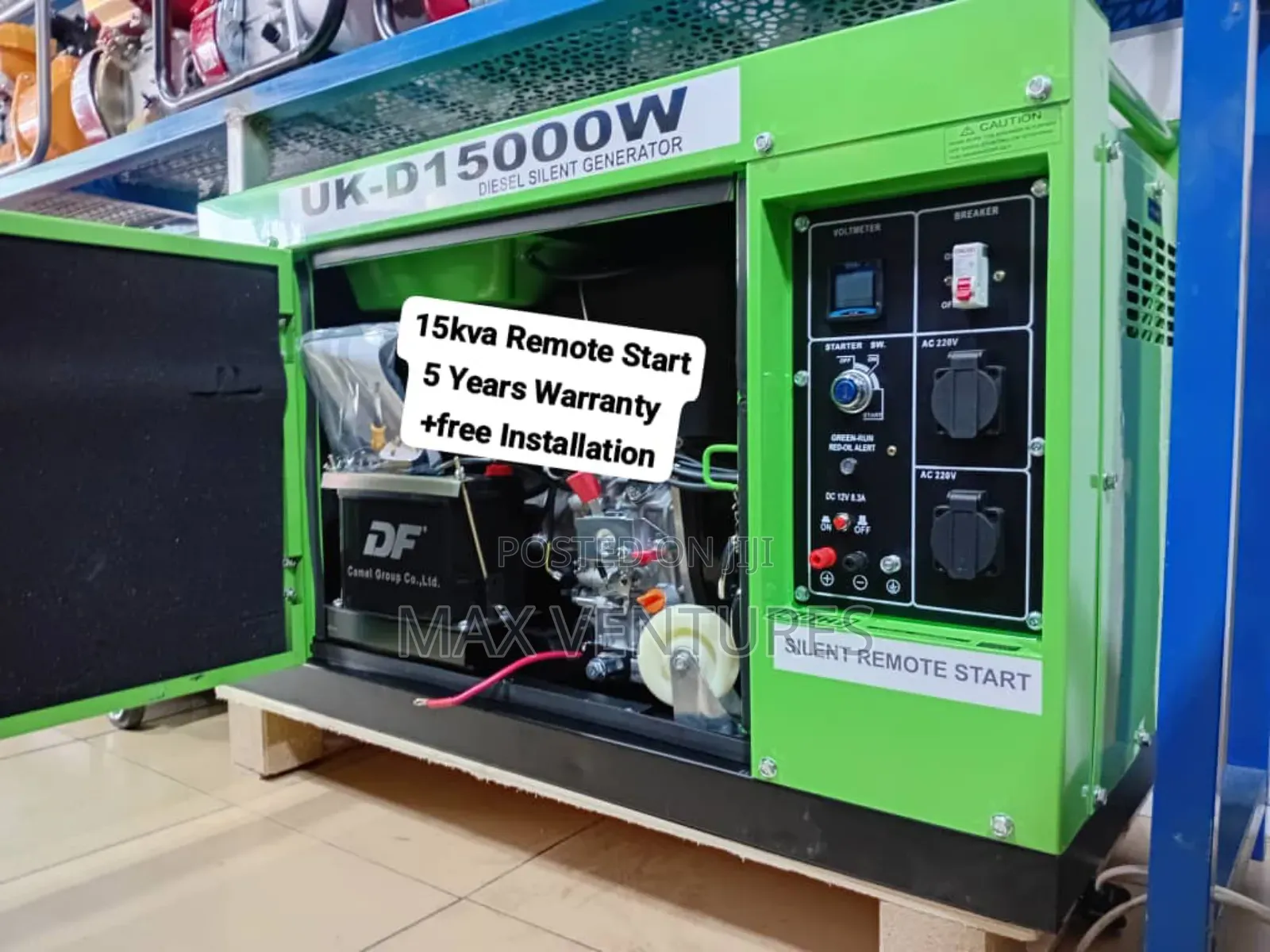 Luxury Household Perkins 15kva Perkins 15000watts Diesel Powered Gen