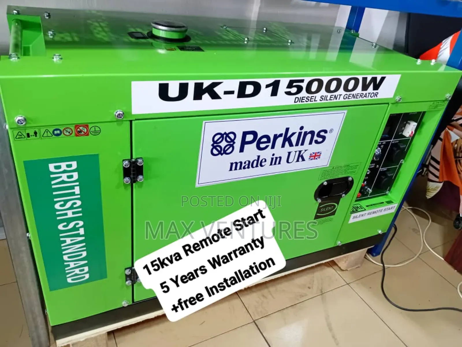 Yaay Perkins 15kva 15kw Diesel Energy Power Supply