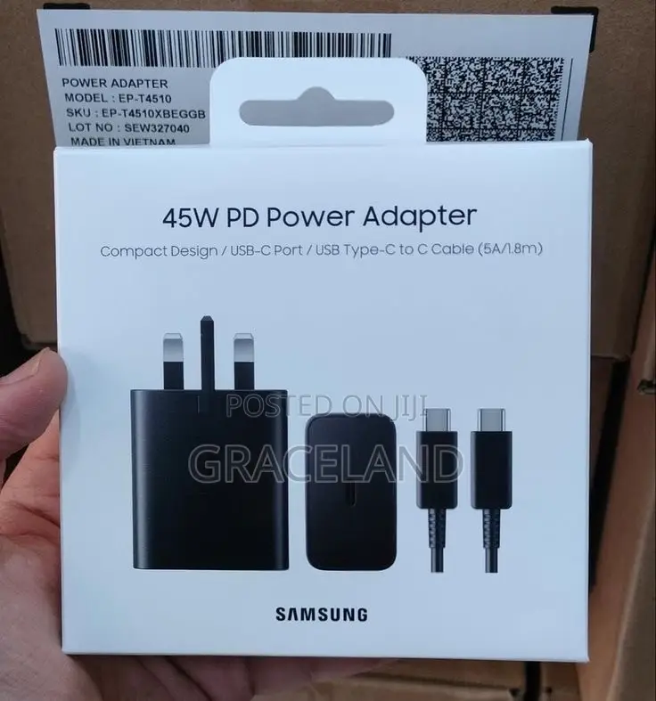 This Is Original Samsung Fast Charger for S20-S21-S22-S23-S24 Plus Up