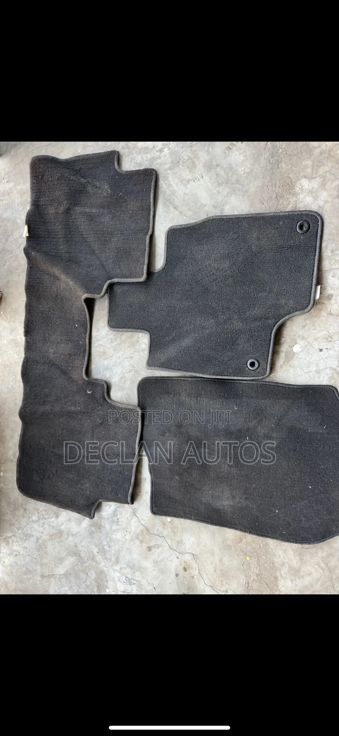 2021 Genuine Honda Crv Cr-v Black Carpet Floor Mats Oem Factory