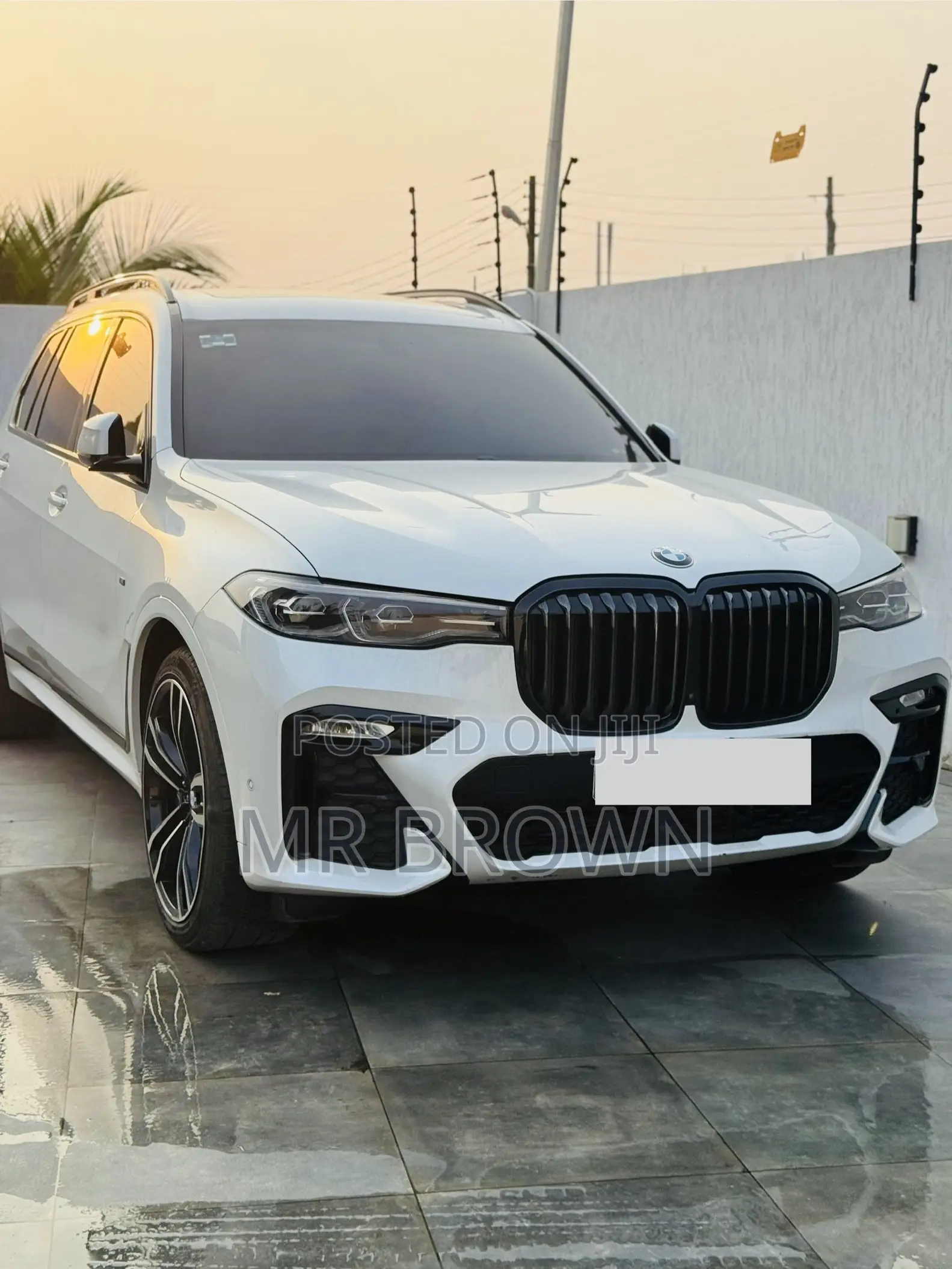 New BMW X7 M50i 2022 White