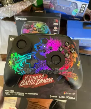 Power A Battle Dragon Advanced Wireless Controller With Lumectra
