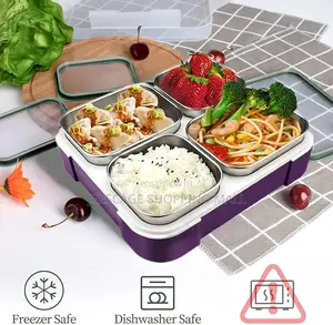4 Compartment Bento Lunch Box