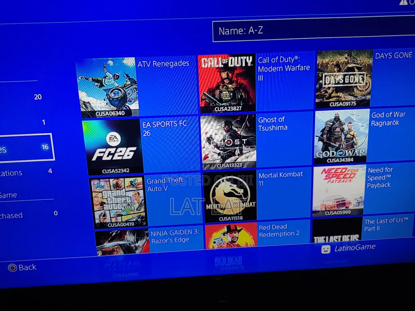 Ps4 Pro Jailbreak With 16 Games. Includes Fc 26