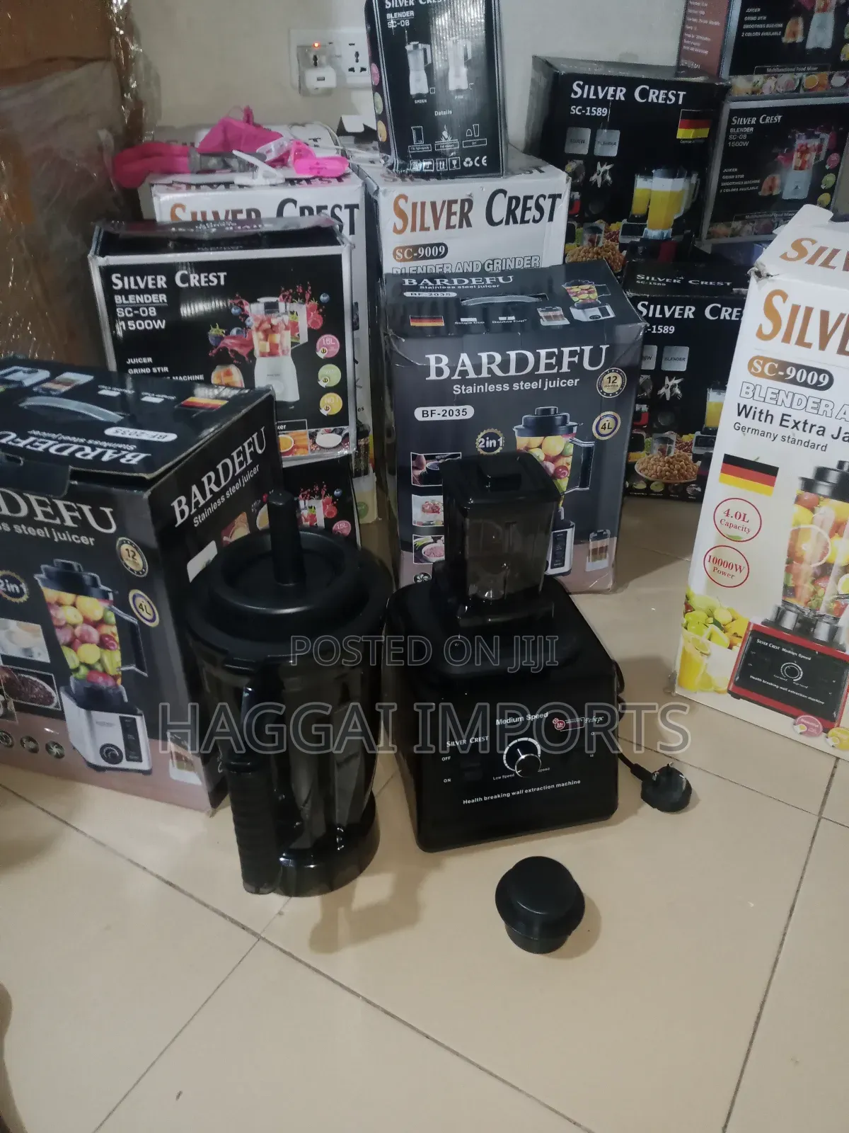 4l Silver Crest 2 in 1 Blender