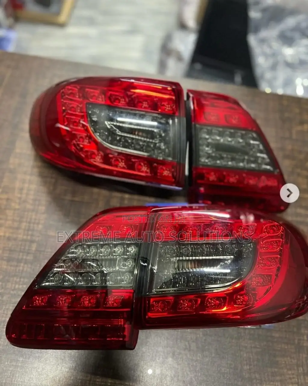 2011 2013 Toyota Corolla  Led Brake Signal Tail Light Pair