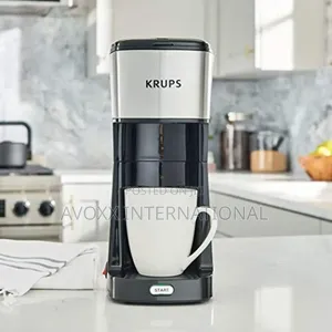 Krups Brew Single S. Coffee Maker With Stainless Steel Travel Tumbler