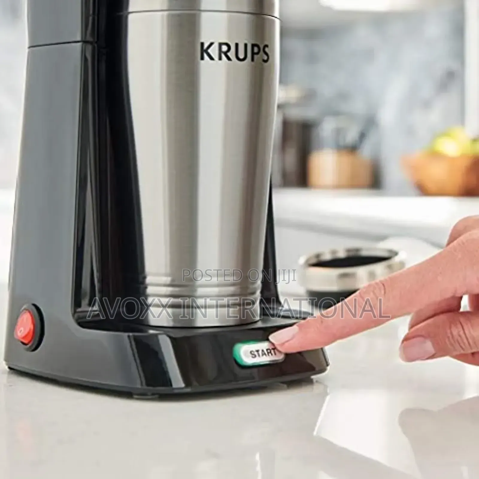 Krups Brew Single S. Coffee Maker With Stainless Steel Travel Tumbler