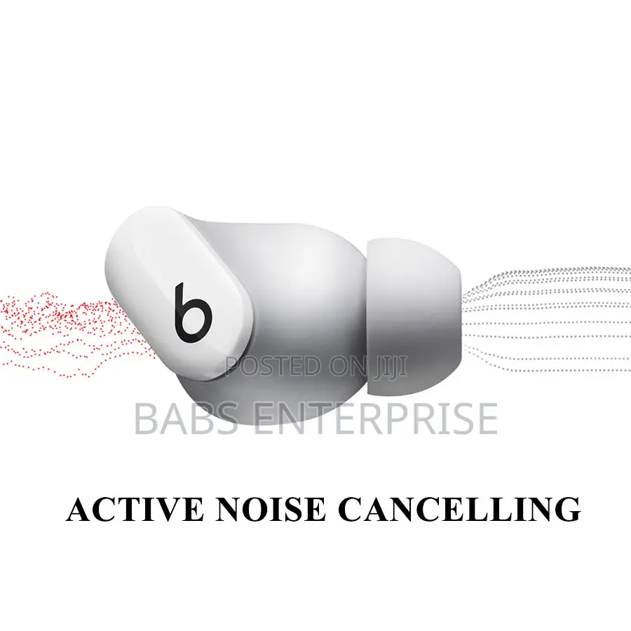 Beats Studio Buds True Wireless Noise Cancelling Earphones – White