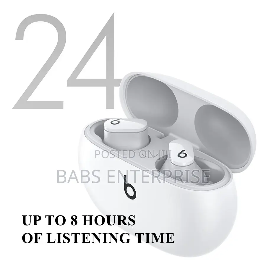 Beats Studio Buds True Wireless Noise Cancelling Earphones – White