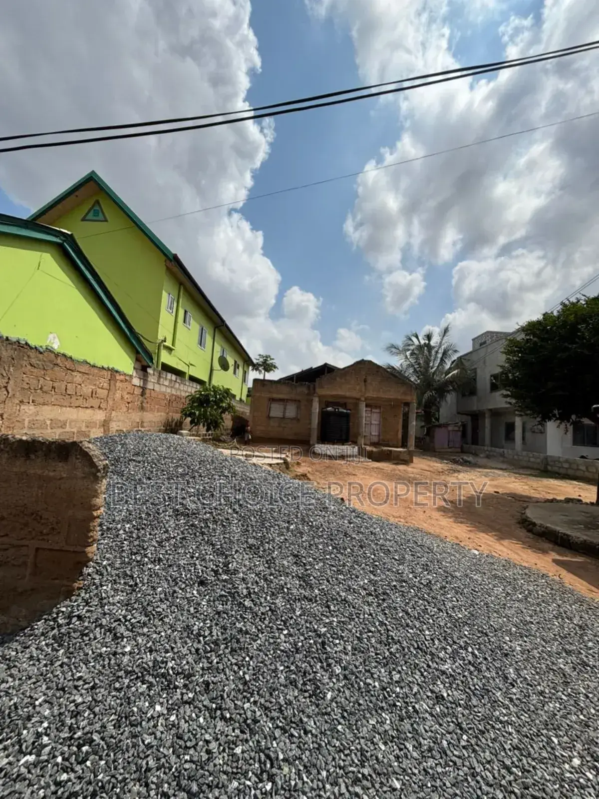 Road Side One Plot of Land for Sale at Adenta New Legon