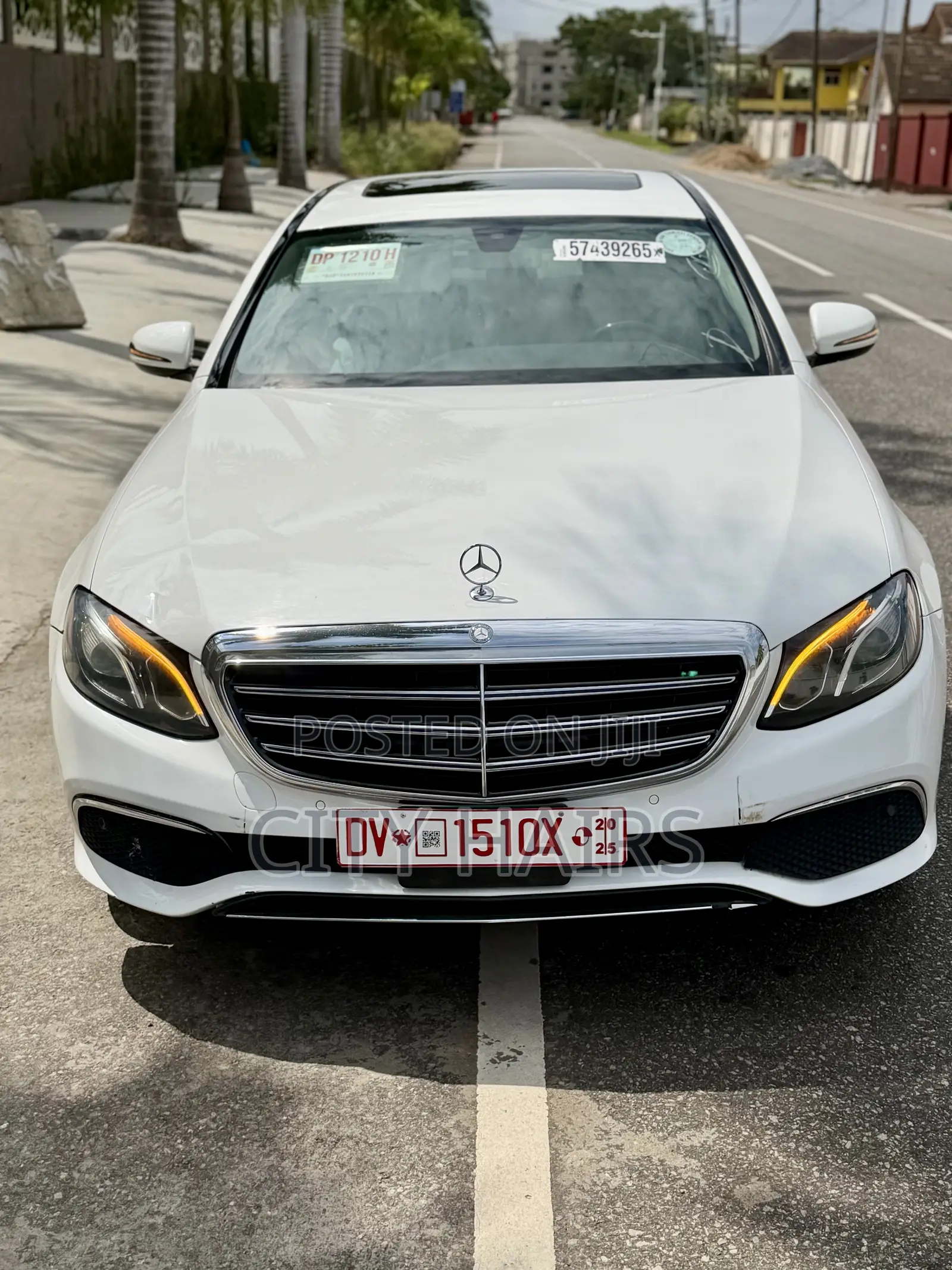 Mercedes-Benz E300 4Matic AWD Sedan (2.0L 4cyl 9A) 2017 White