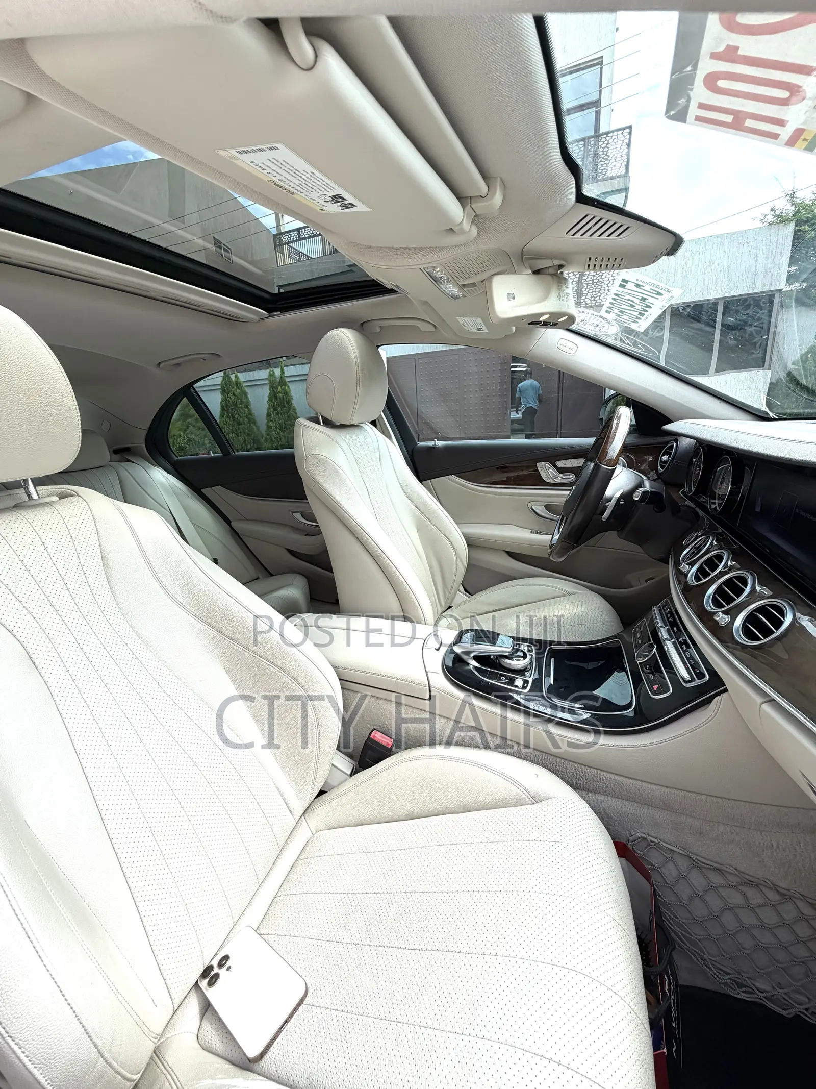 Mercedes-Benz E300 4Matic AWD Sedan (2.0L 4cyl 9A) 2017 White