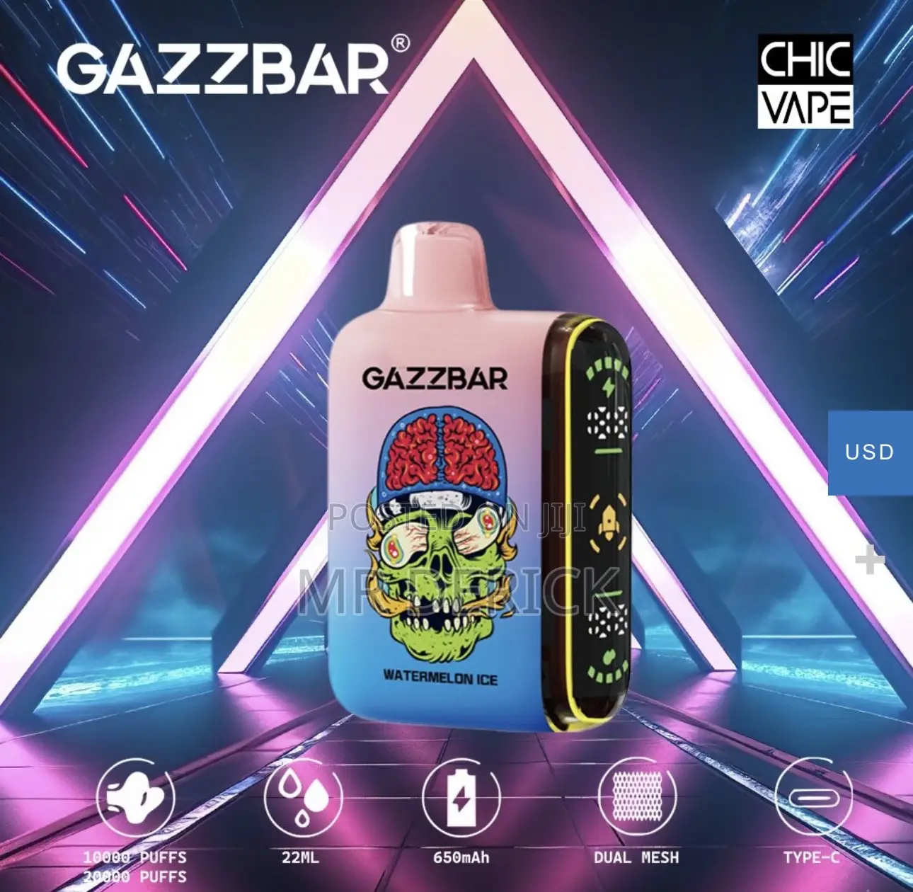 Gazzbar Rocket 20000 Puff Disposable Vape
