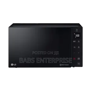 Lg Microwave Grill Oven 25 Ltrs Black Mh6535