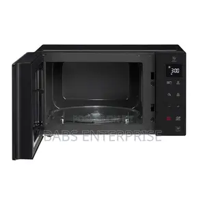 Lg Microwave Grill Oven 25 Ltrs Black Mh6535