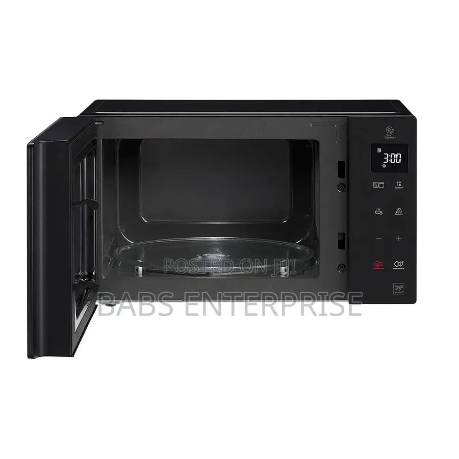 Lg Microwave Grill Oven 25 Ltrs Black Mh6535