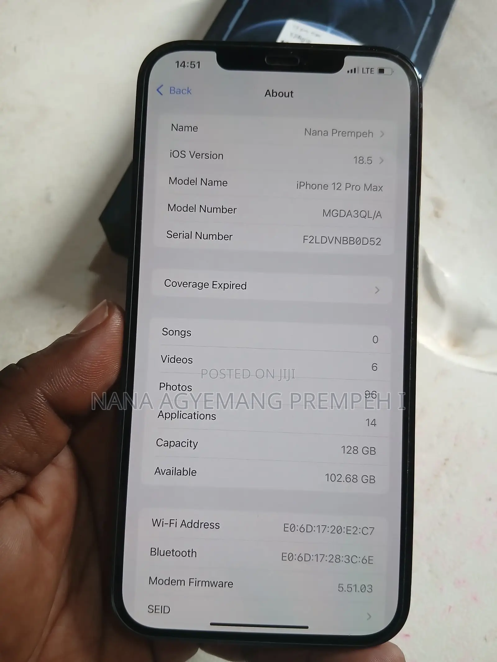 Apple iPhone 12 Pro Max 128 GB Gray