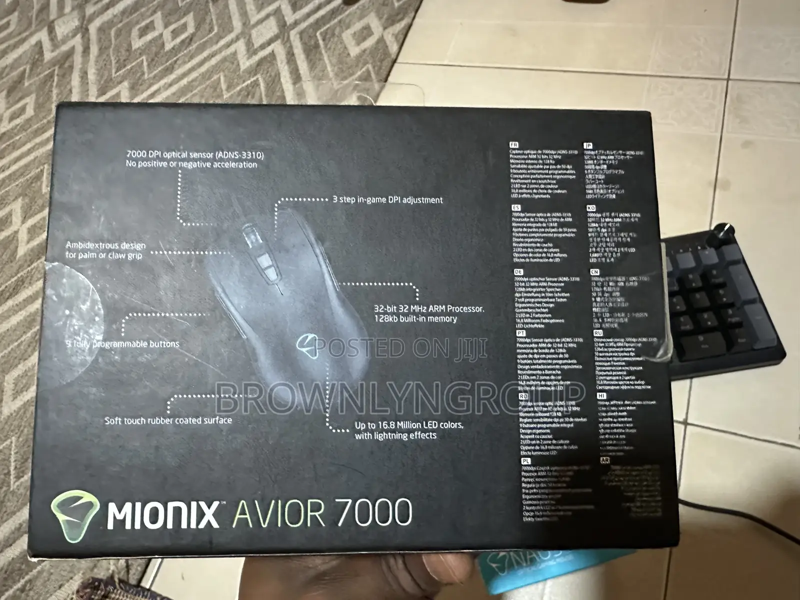Mionix Avior 7000 Optical Gaming Mouse