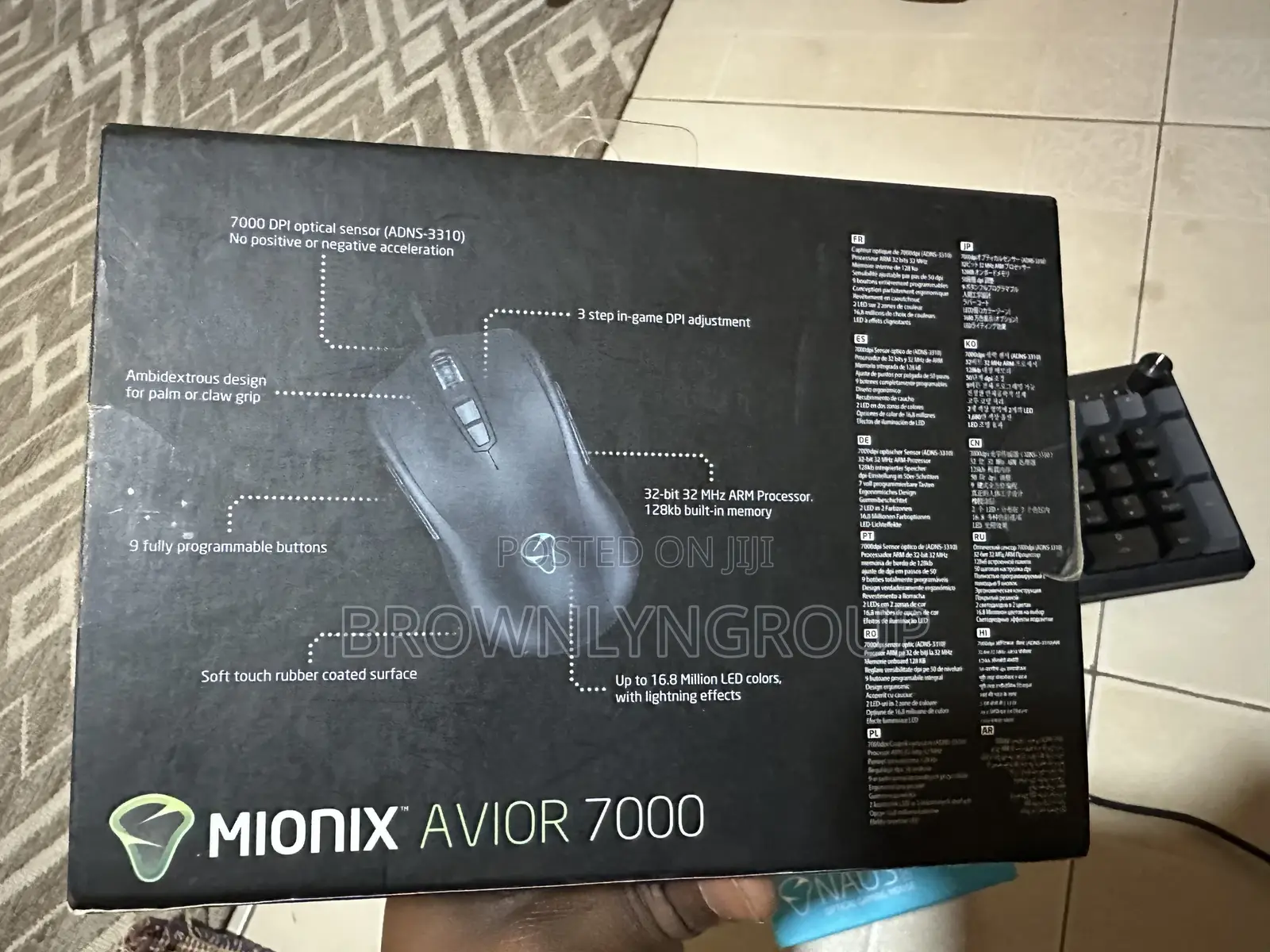 Mionix Avior 7000 Optical Gaming Mouse