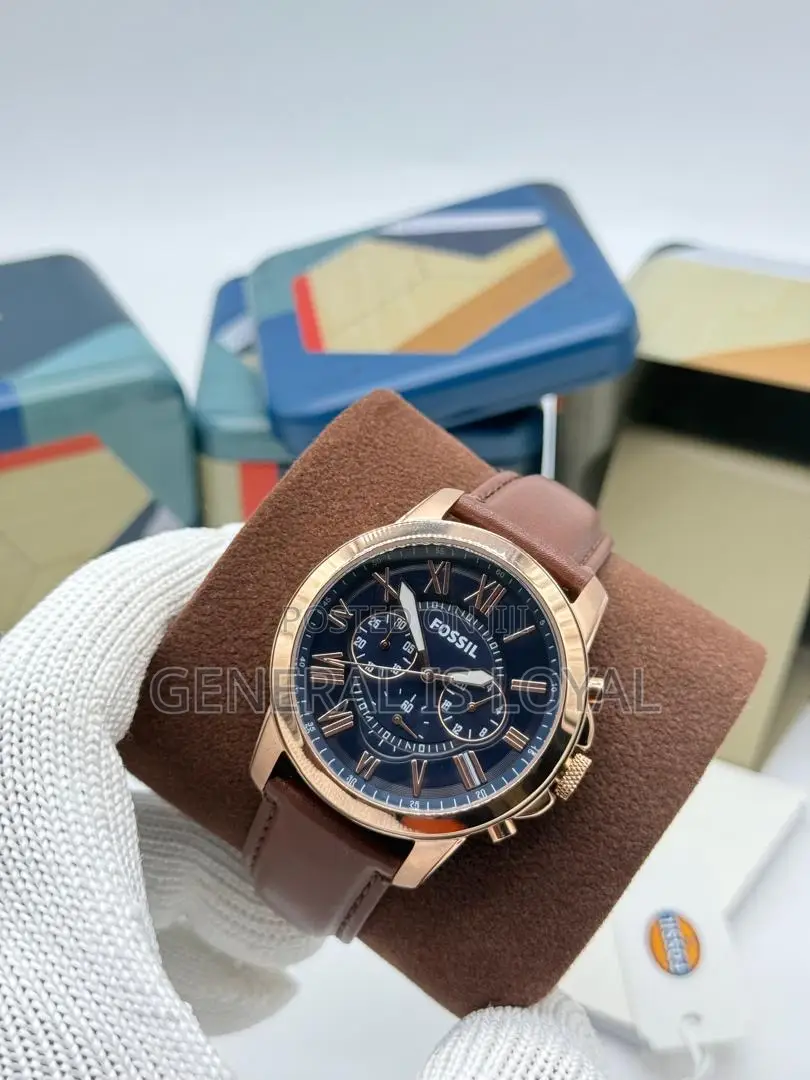 Fossil Men’S Watch With Original Leather