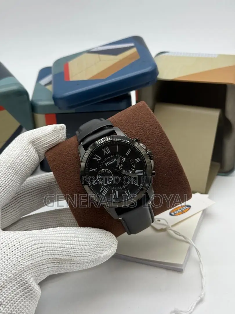 Fossil Men’S Watch With Original Leather