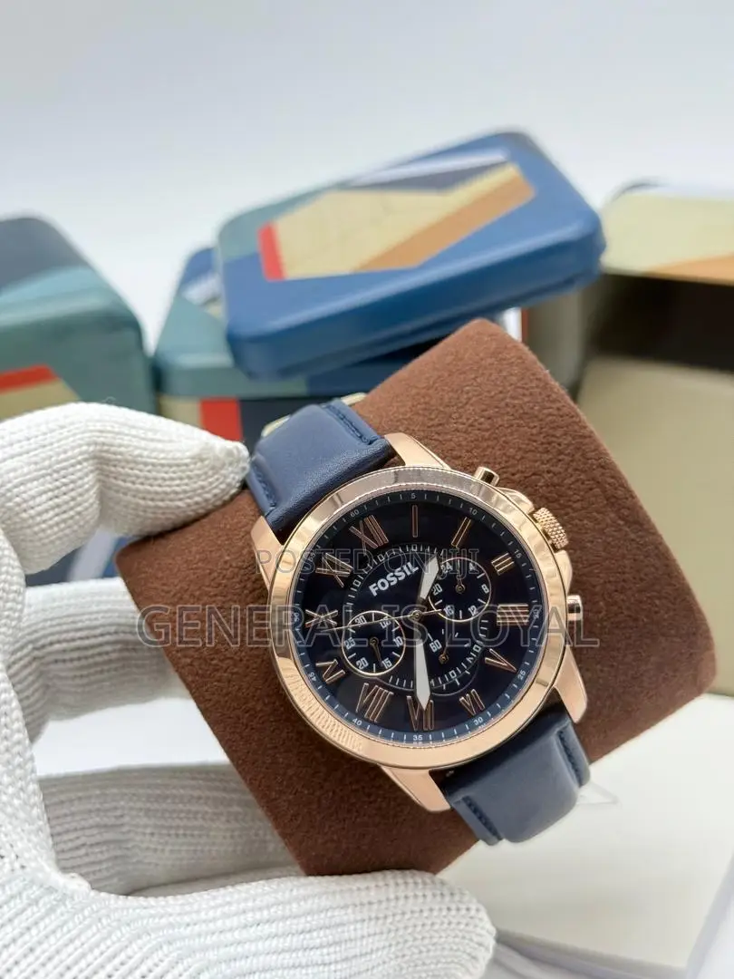 Fossil Men’S Watch With Original Leather