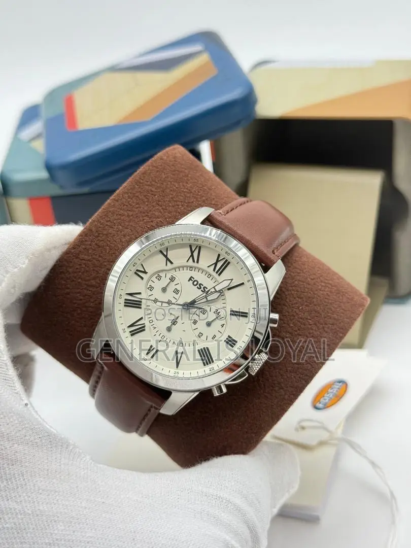 Fossil Men’S Watch With Original Leather