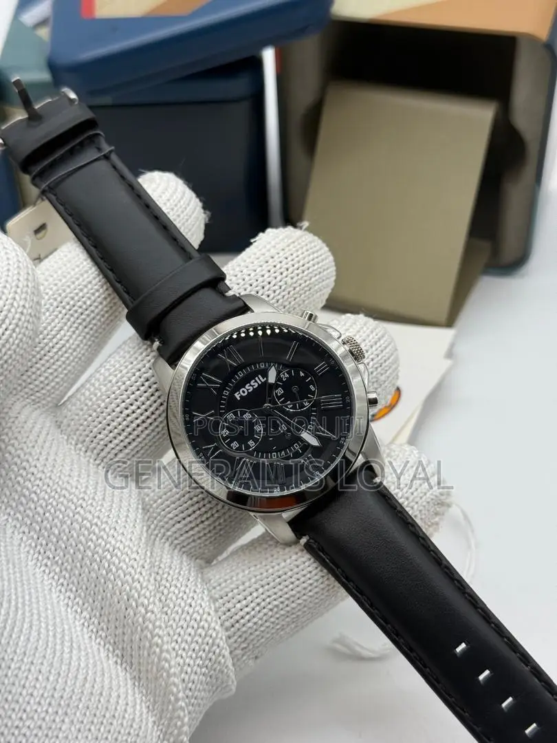 Fossil Men’S Watch With Original Leather