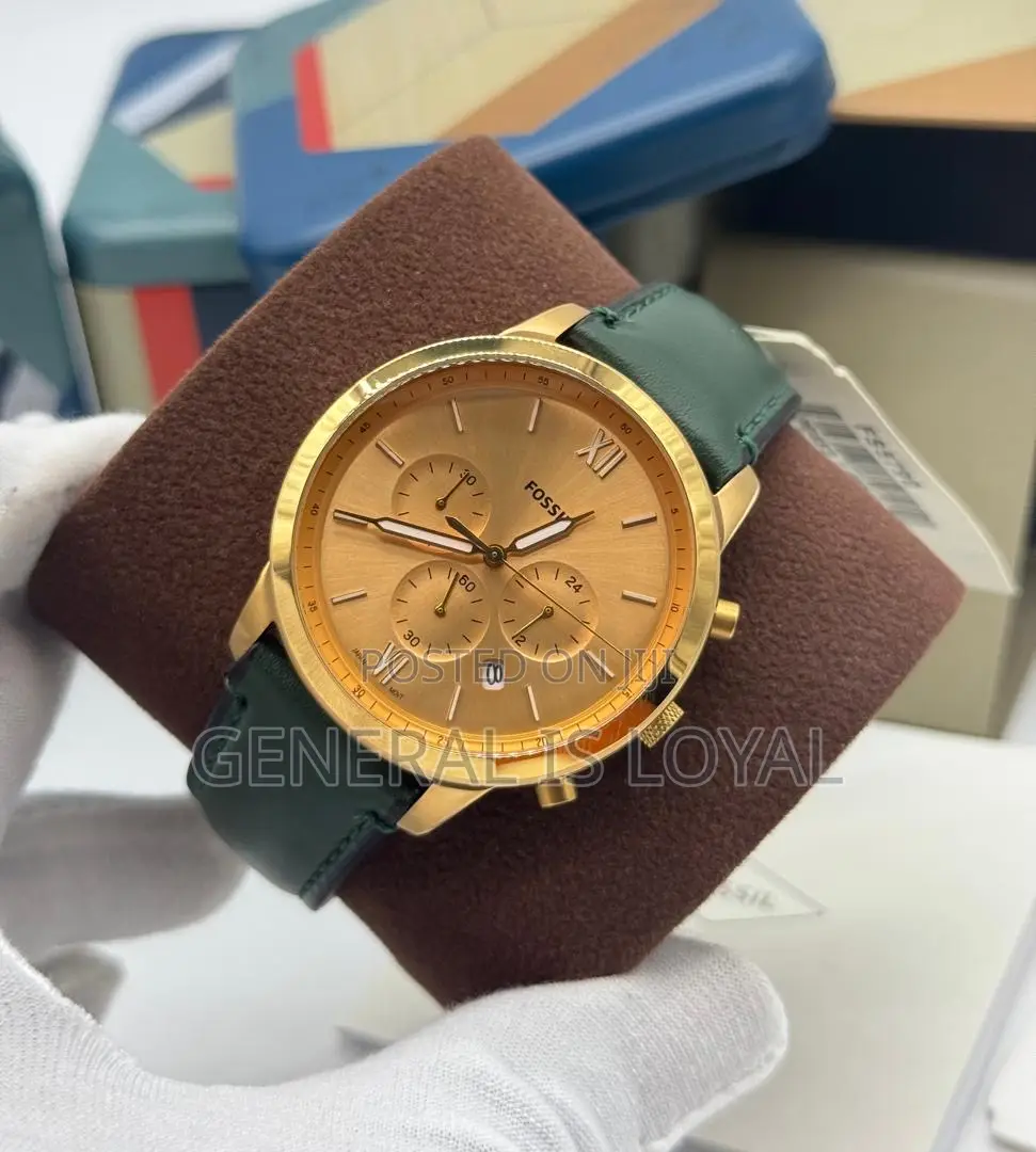 Fossil Men’S Watch With Original Leather