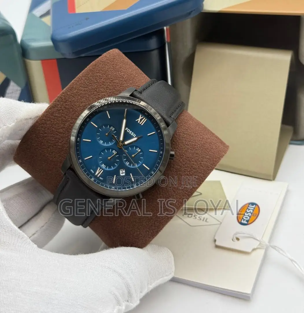 Fossil Men’S Watch With Original Leather