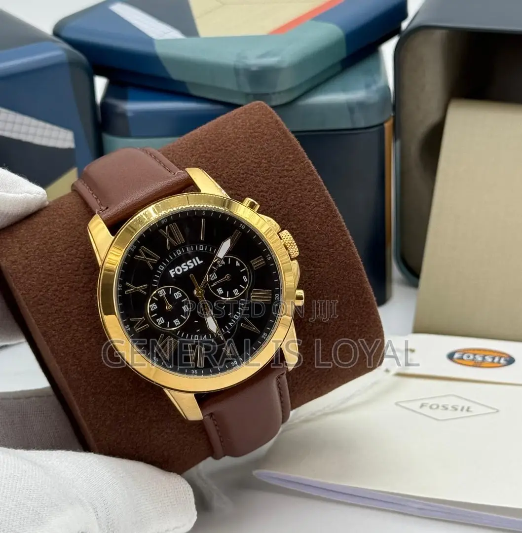 Fossil Men’S Watch With Original Leather