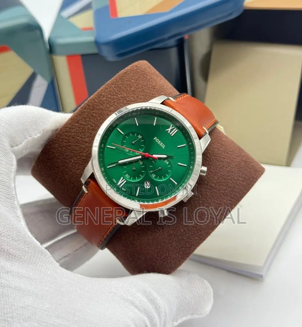 Fossil Men’S Watch With Original Leather