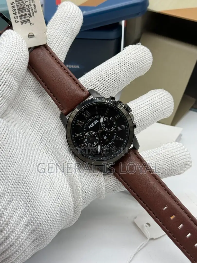 Fossil Men’S Watch With Original Leather