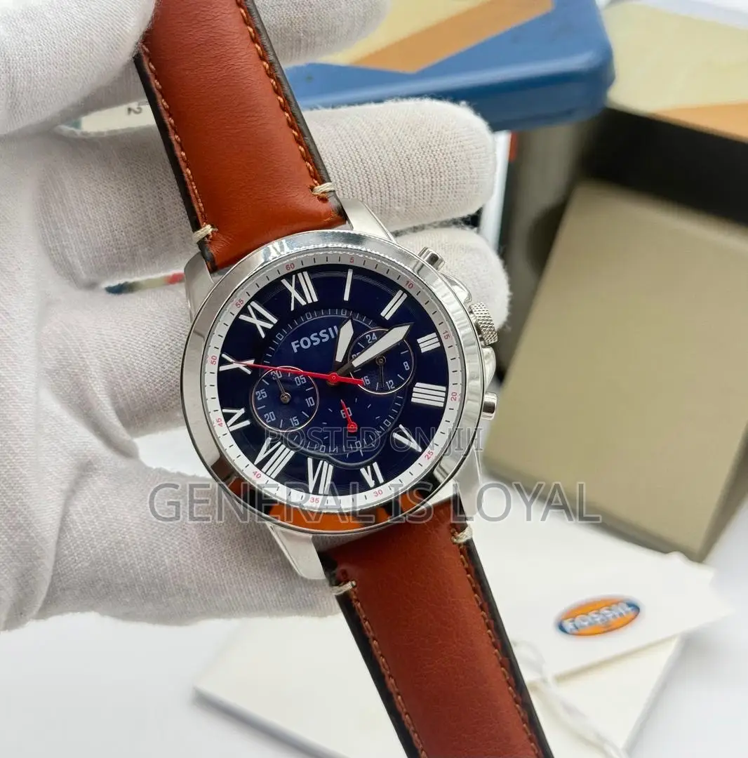 Fossil Men’S Watch With Original Leather