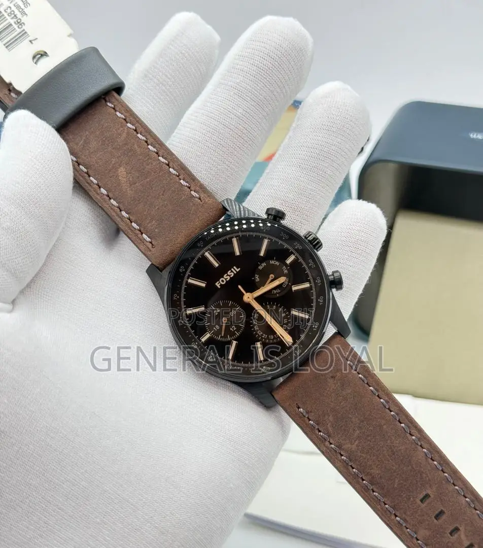 Fossil Men’S Watch With Original Leather