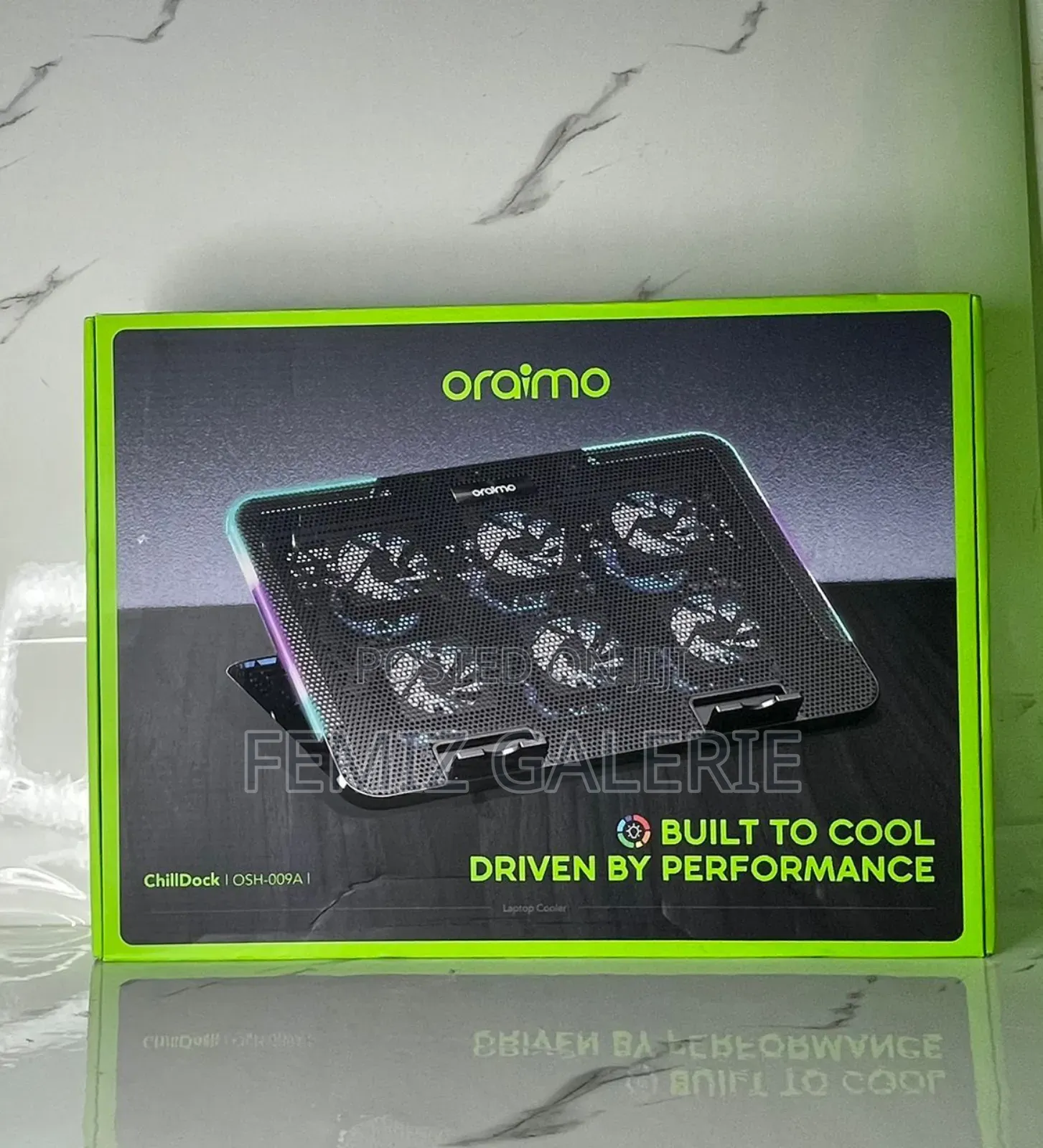 Oraimo Chilldock Dual Usb Ports Laptop Cooler