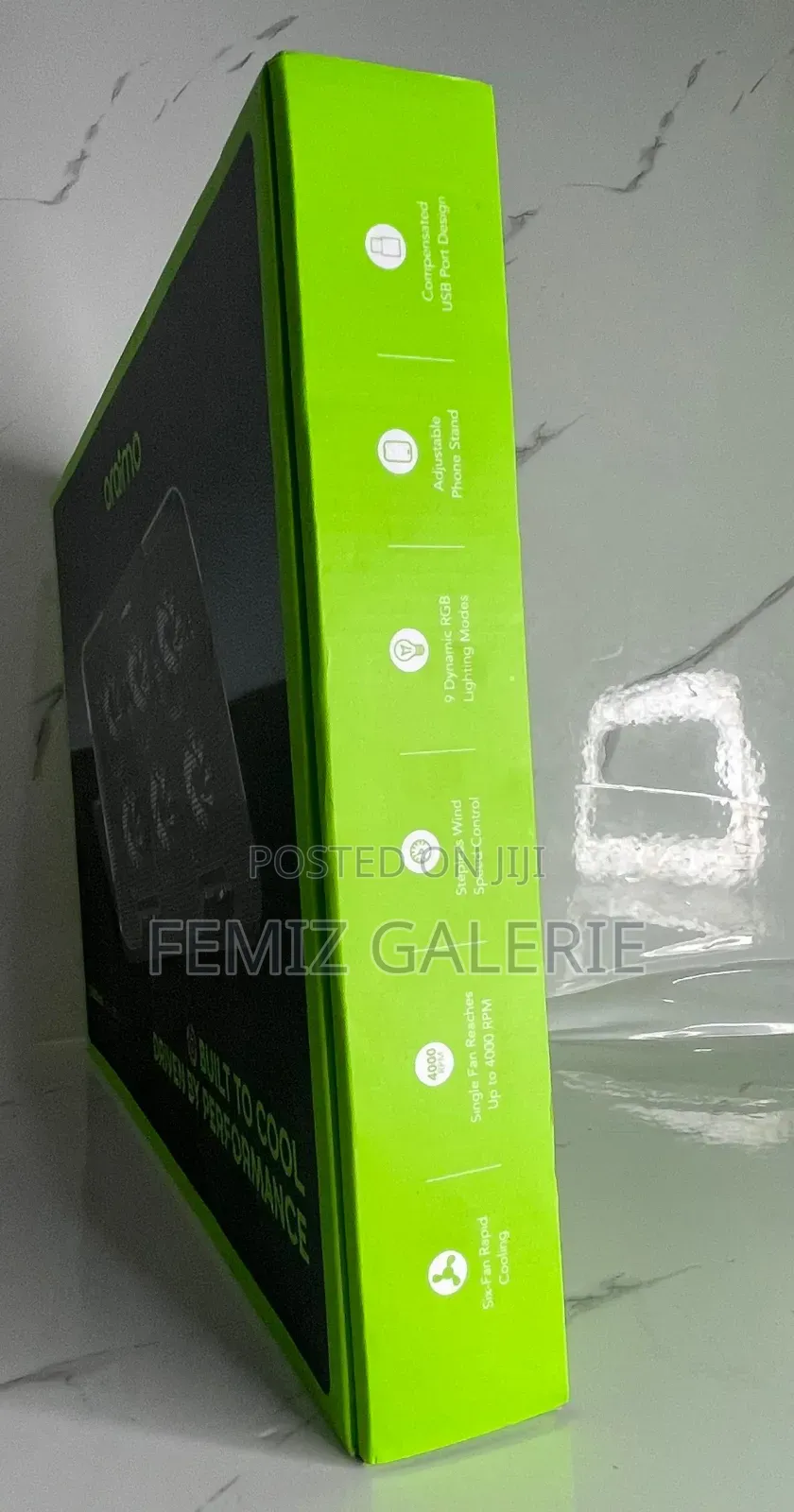 Oraimo Chilldock Dual Usb Ports Laptop Cooler