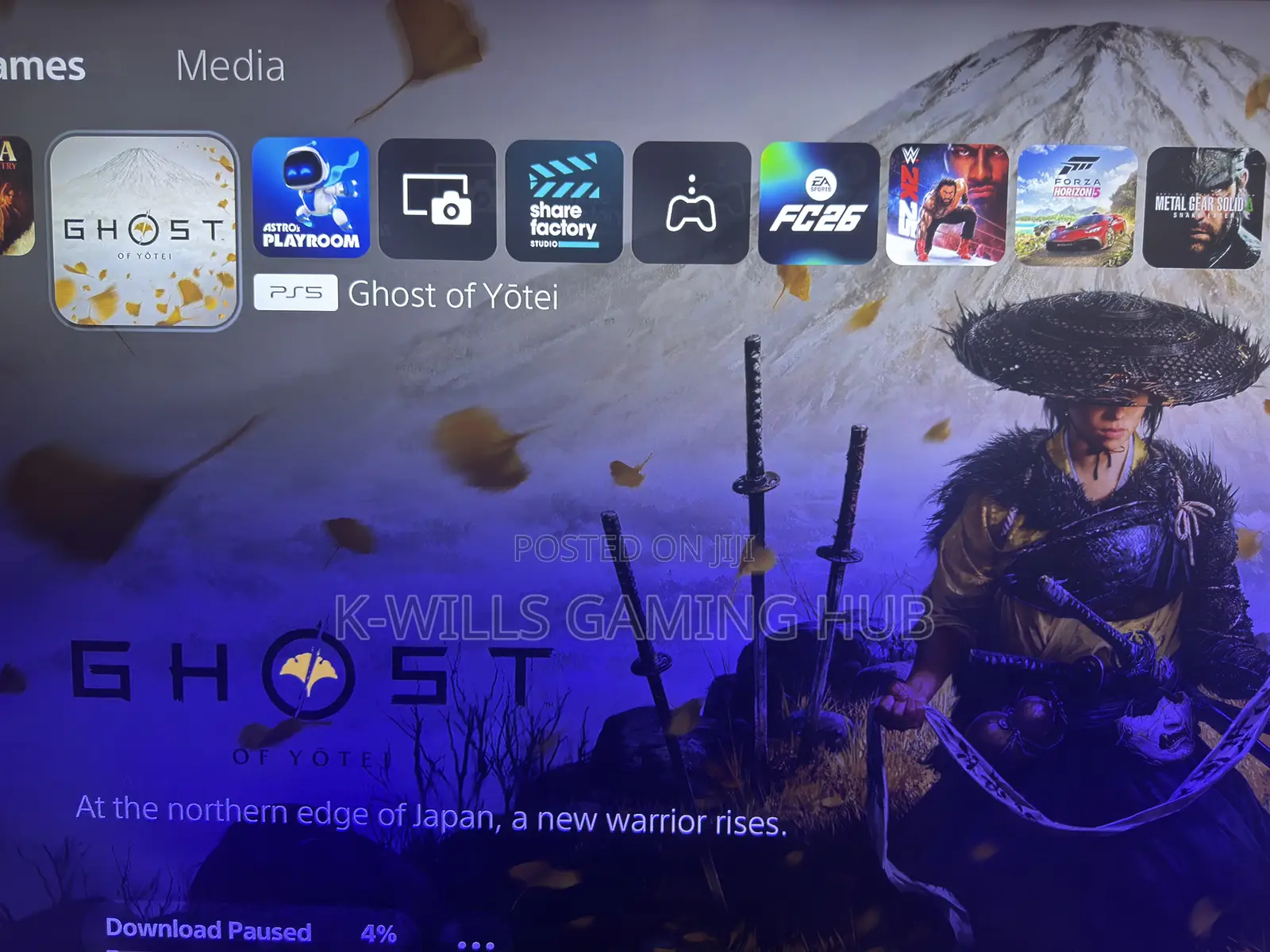 Ghost of Yotei Ps5 Account ( Instantly Delivery)