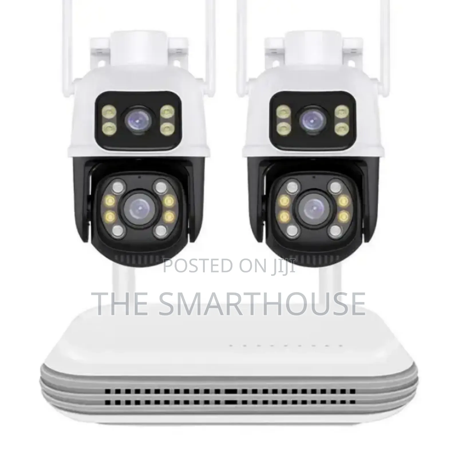 6mp Dual-Lens* 9ch Wireless NVR Kit (Viewing 4 Directions )