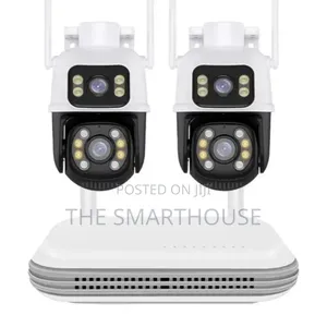 6mp Dual-Lens* 9ch Wireless NVR Kit (Viewing 4 Directions )