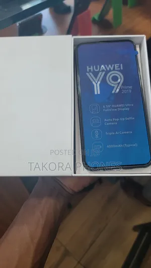 New Huawei Y9 Prime 2019 128 GB Black