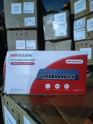 Hikvision 8 Port Poe Switch Unmanaged Fast Ethernet Unmanaged Poe